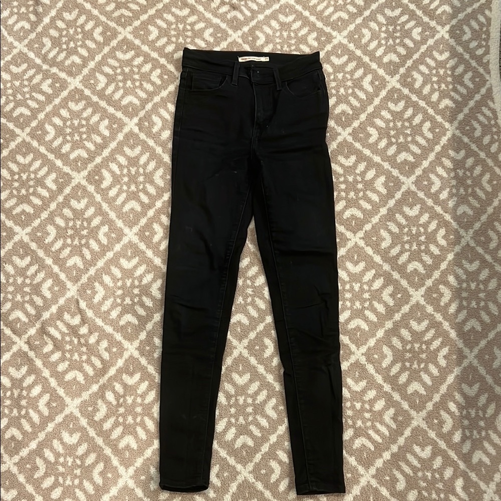 Women's Levi’s Black Skinny Jeans, 720 HIGH RISE SUPER SKINNY WOMEN'S JEANS